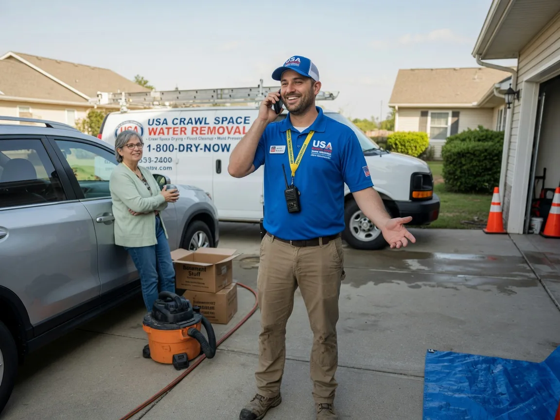 Crawl Space Water Removal Hazel, KY FAQs